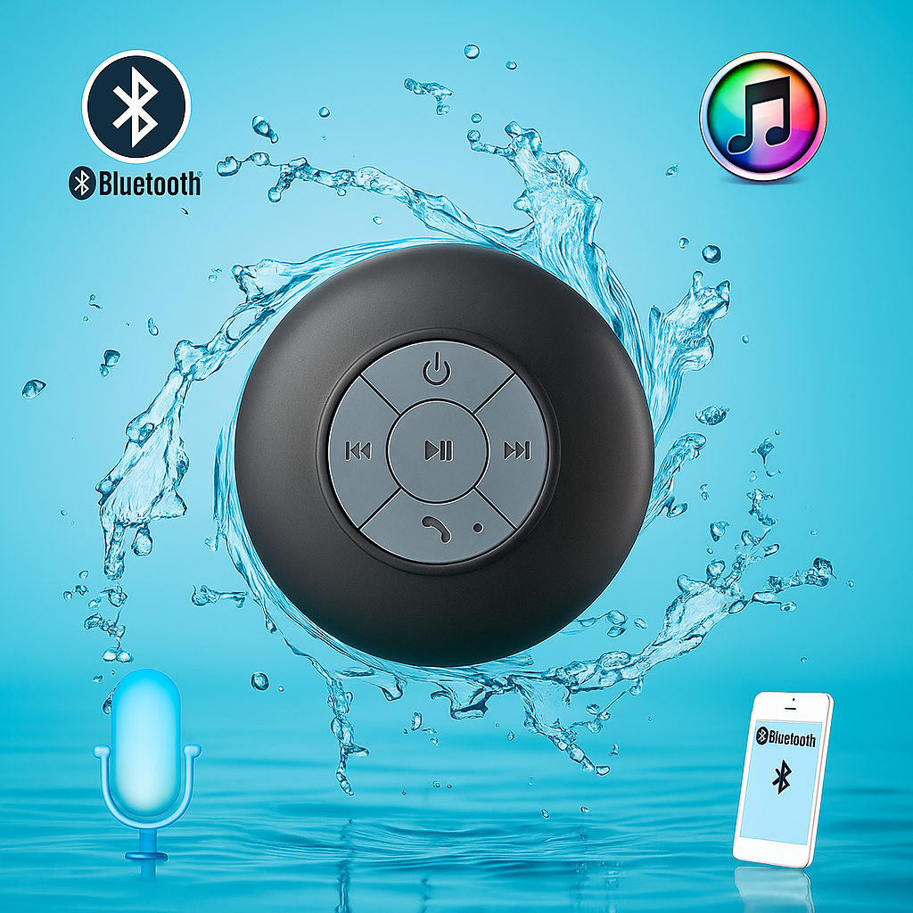 Aquabeat Parlante Bluetooth Para Ducha