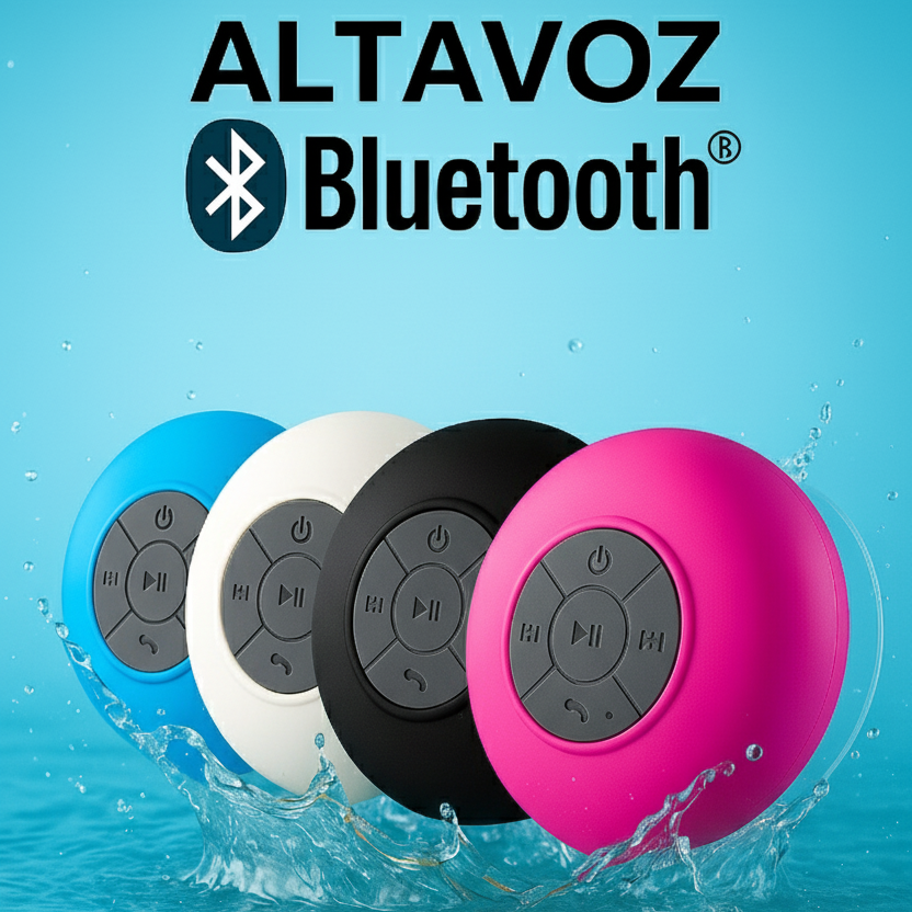 Aquabeat Parlante Bluetooth Para Ducha